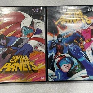 Battle of The Planets Vol.4 and Vol.5 DVD Anime Movie Collection